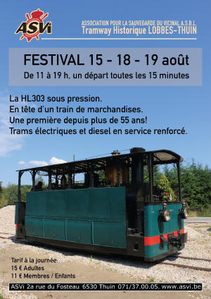 Thumbnail for the post titled: La 303 roulera au Festival ! 15, 18 et 19 août.